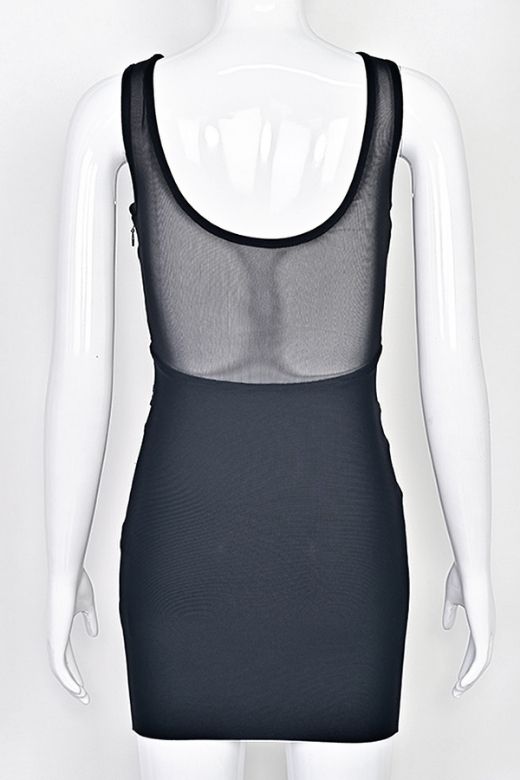 Ellie Bodycon Mini Dress - Classic Black