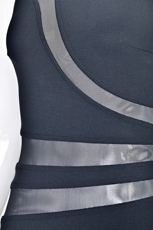 Ellie Bodycon Mini Dress - Classic Black