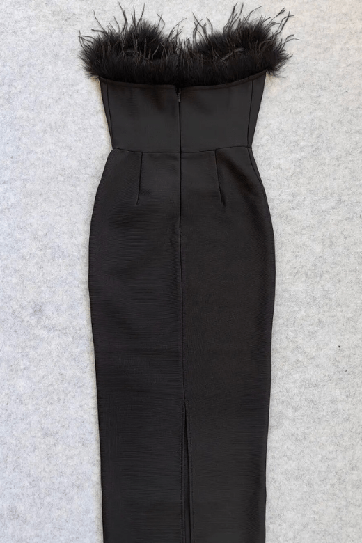 Erin Bandage Maxi Dress - Classic Black
