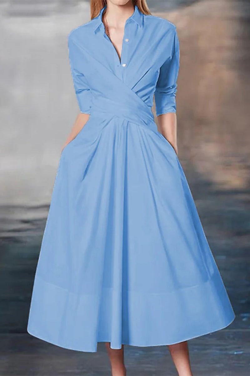 Well Tailored Dress with a Graceful Silhouette