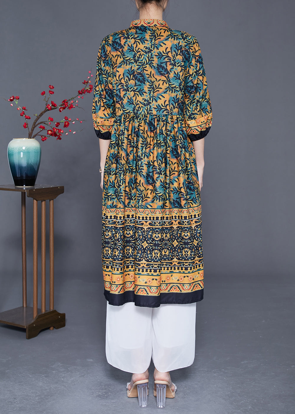 A Vintage Style Dress with Delicate Timeless Details