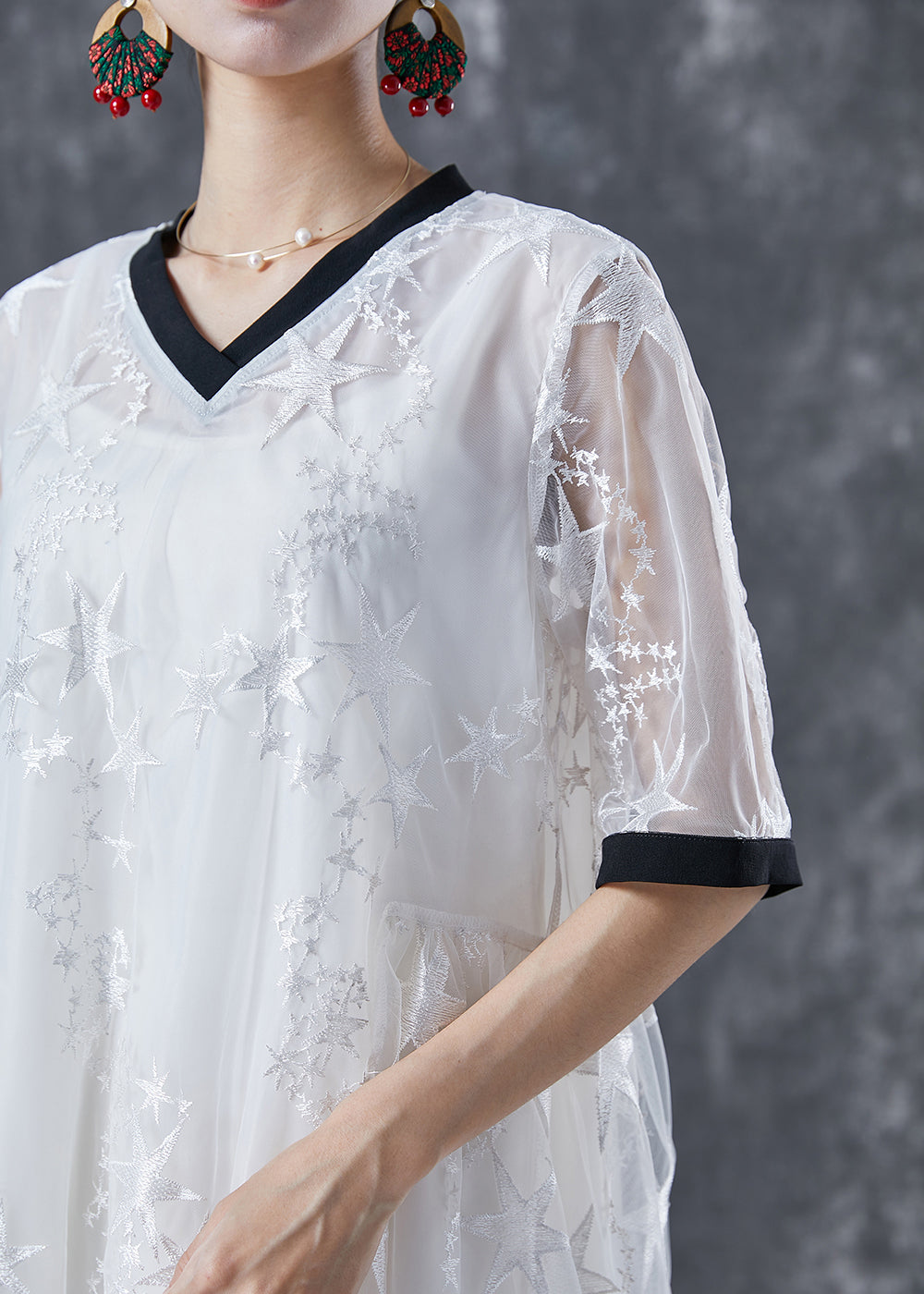 A Vintage Style Dress with Delicate Timeless Details