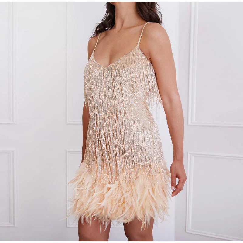 Belén Statement Festive Party Dress Mini Elevated Occasion Wear