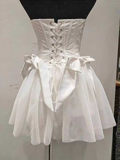 Sleeveless Satin A-Line Mini Homecoming Dress fg6086 - View 4 | VelvetHem