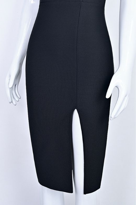 Gianna Bandage Dress - Classic Black