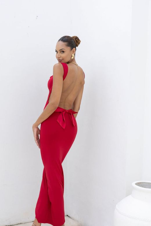 Harper Bodycon Maxi Dress - Classic Black