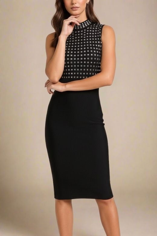Hazel Bodycon Dress - Classic Black