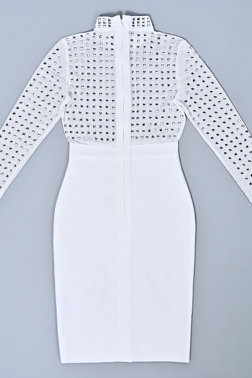 Hazel Long Sleeve Bodycon Dress - Classic Black