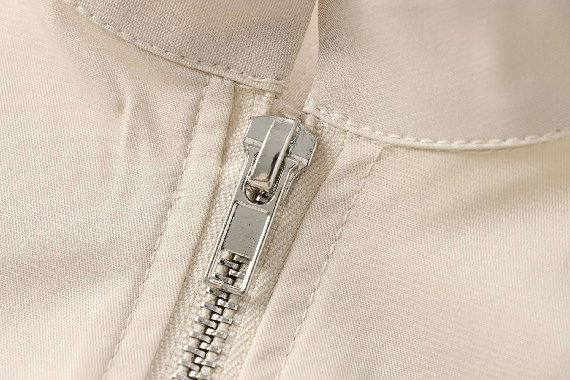 Drawstring sleeveless zip-up solid ruched mini dress