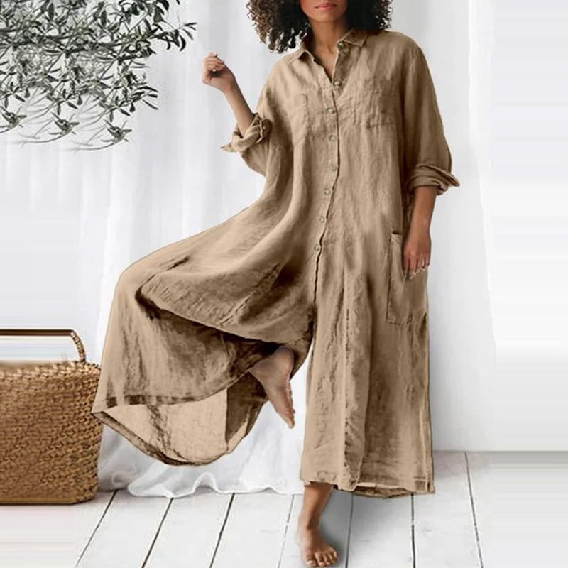 Desdémona Woman Wide Overall Dress for Women Bold Statement Look
