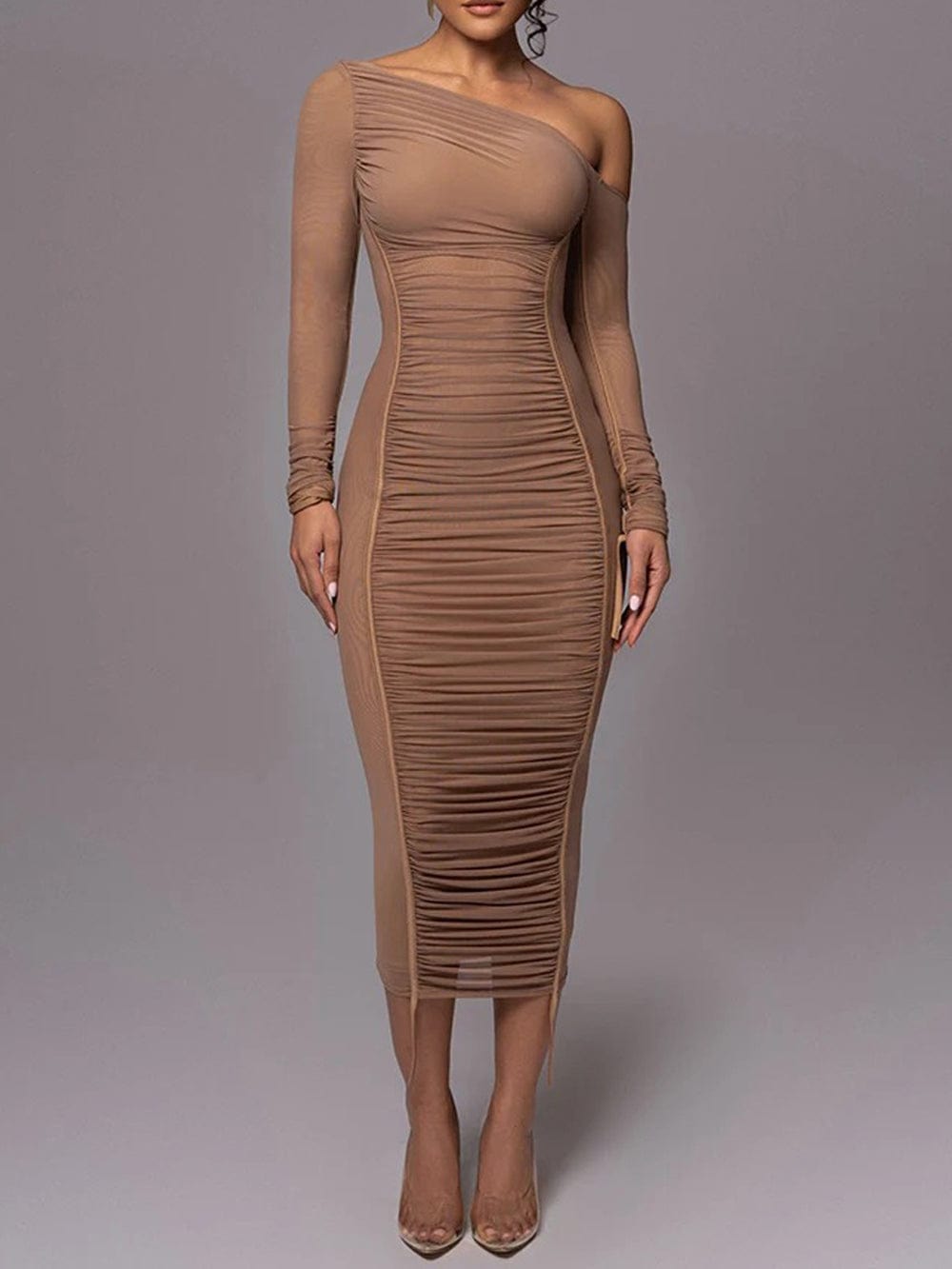 Jade Backless Bodycon Midi Dress - Fashion Pov