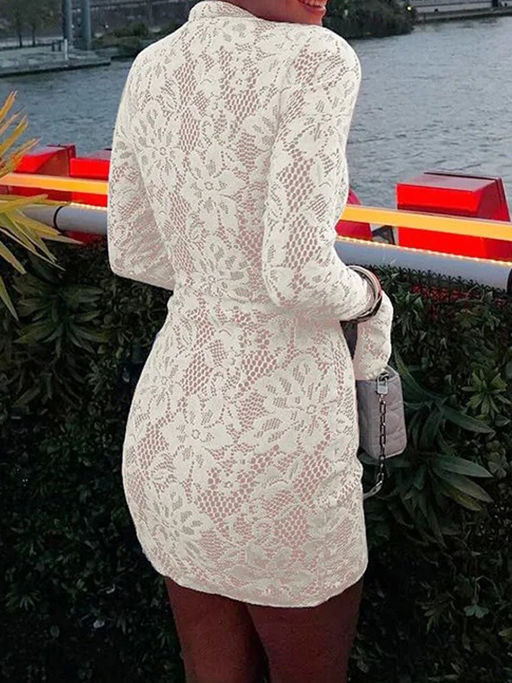 Jane Long Sleeve Mini Dress