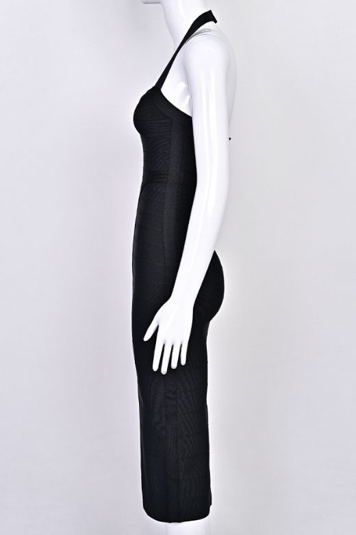 Lara Bandage Midi Dress - Classic Black