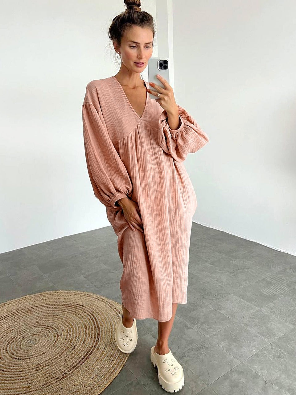 Flora Minimalist Casual Dress Designer Edit