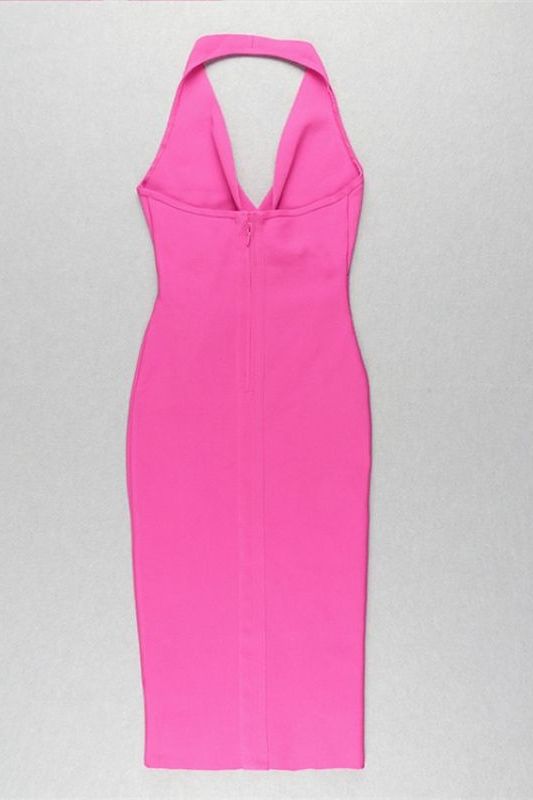 Iris Bodycon Dress - Hot Pink