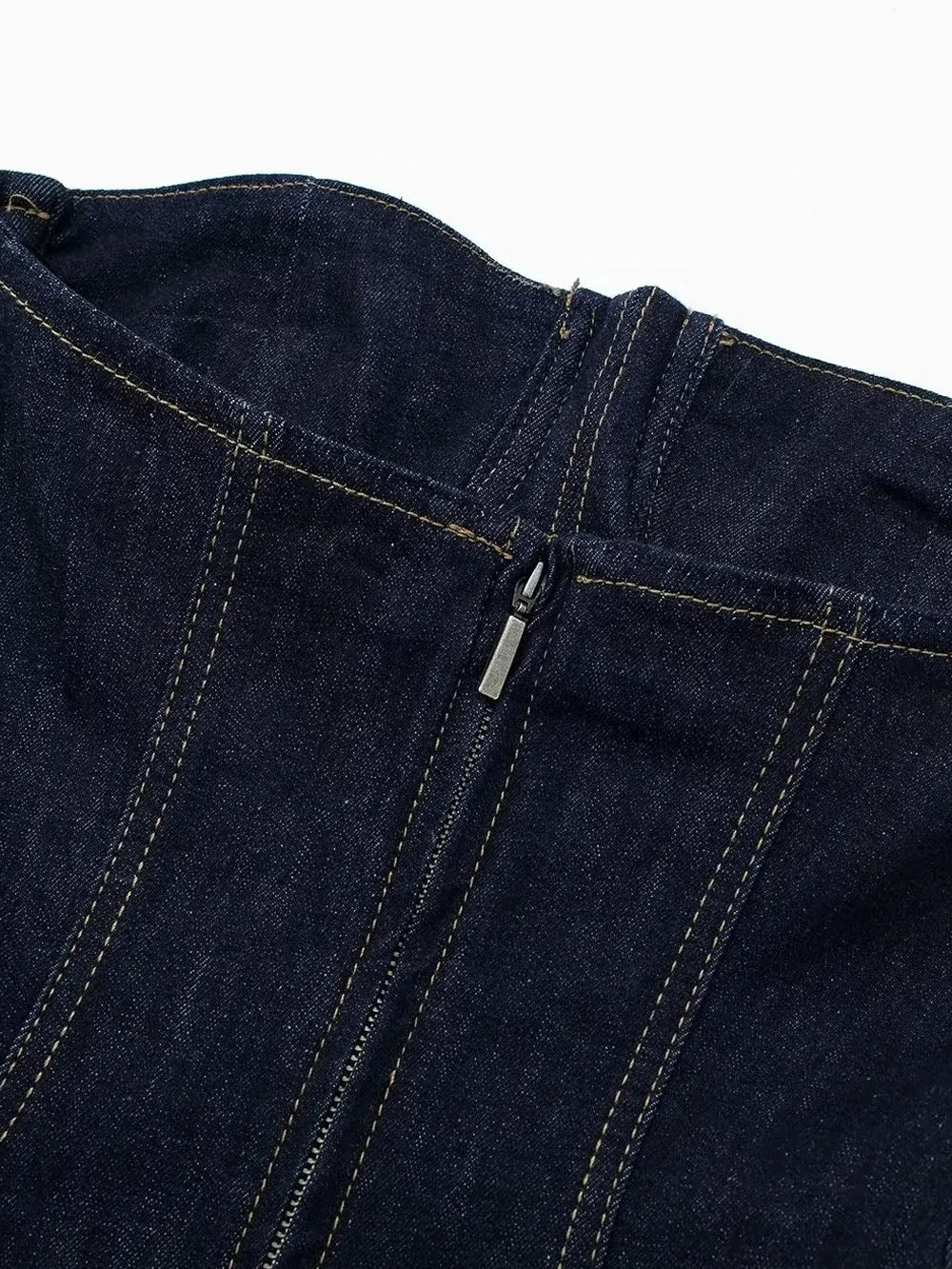 Maeve Denim Midi Dress