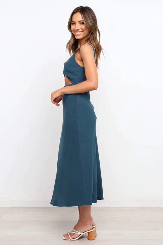 Galla Midi Dress in a Wrap Style for Women Casual Daywear