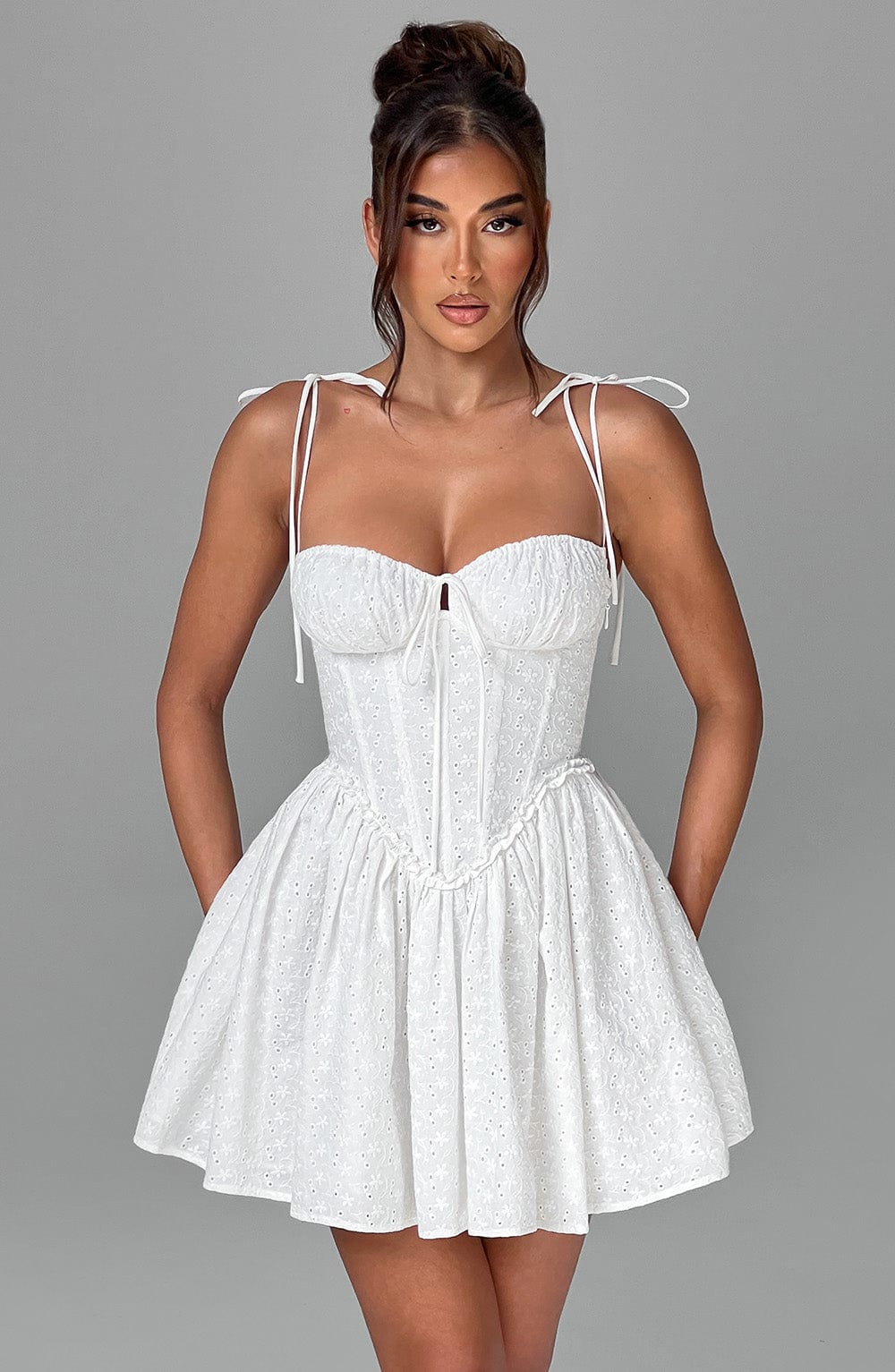 Phoebe Elegant Mini Dress
