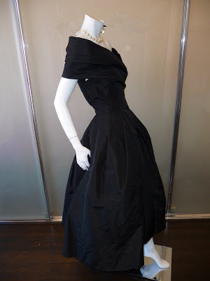 Black Prom Dress,Off The Shoulder Prom Dress,Bodice Prom Dress,Fashion Prom Dress,Sexy Party Dress, New Style Evening Dress