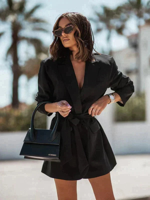 Yasmina Effortless Business Blazer Dress for Women Boutique Collection
