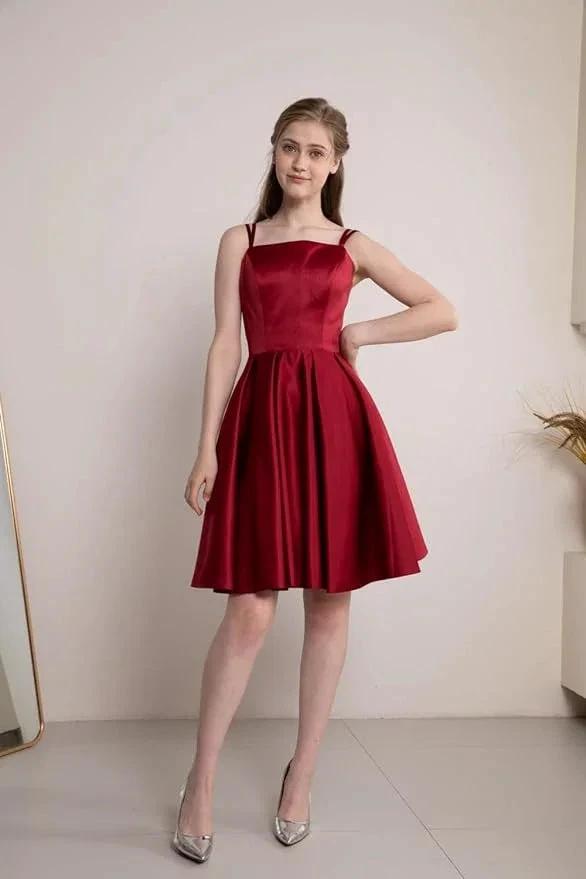 Prom Dress With Shorts Homecoming Dress with Pockets (ZD11691) - VelvetHem