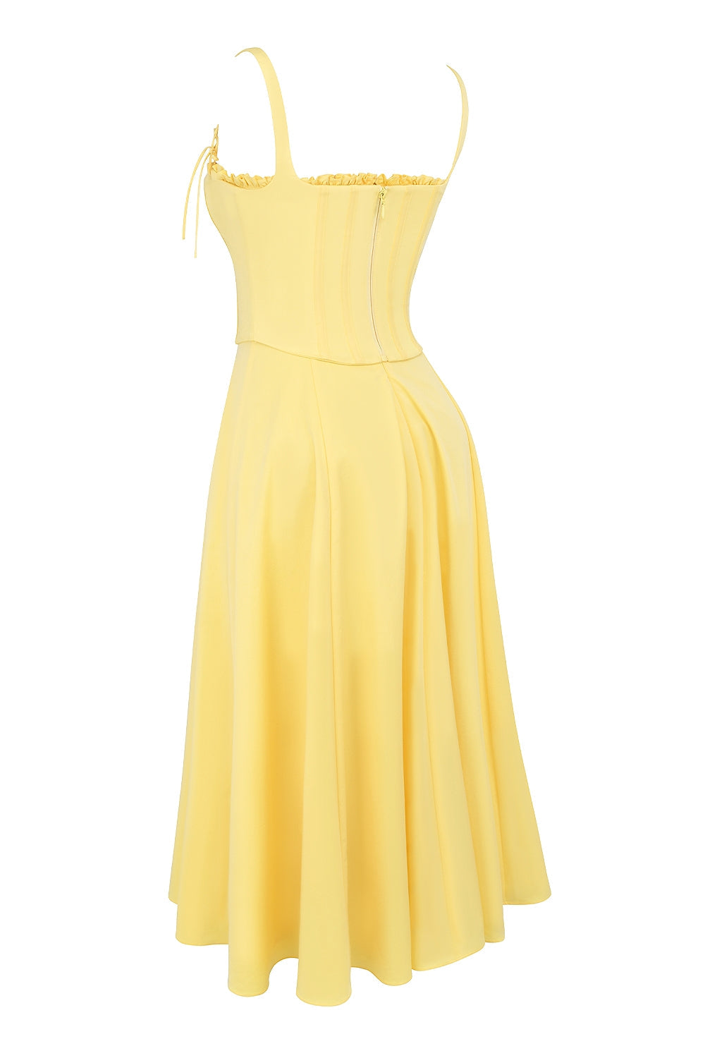 Allegra Timeless Midi Dress with Corset Everyday Luxe Edit