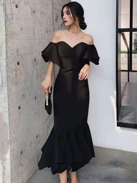 Long Prom Dresses Fashion School Dance Dress Winter Formal Dress