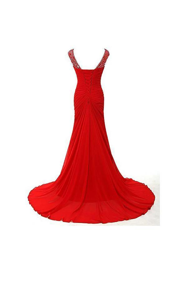 Sweetheart Mermaid Long Prom Gowns Evening Dresses Bridesmaid Dresses (ZD13202)