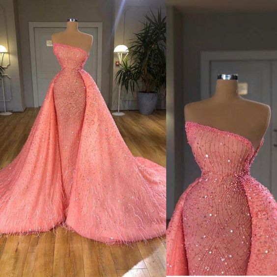 Elegant Sleeveless Evening Dress, Prom Dresses - VelvetHem