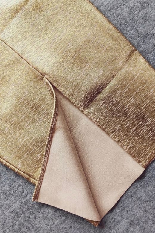 Tyler Bodycon Dress - Gold