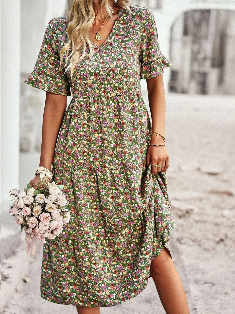 Amparo Timeless and Stylish Summer Dress for Women Relaxed Modern Fit
