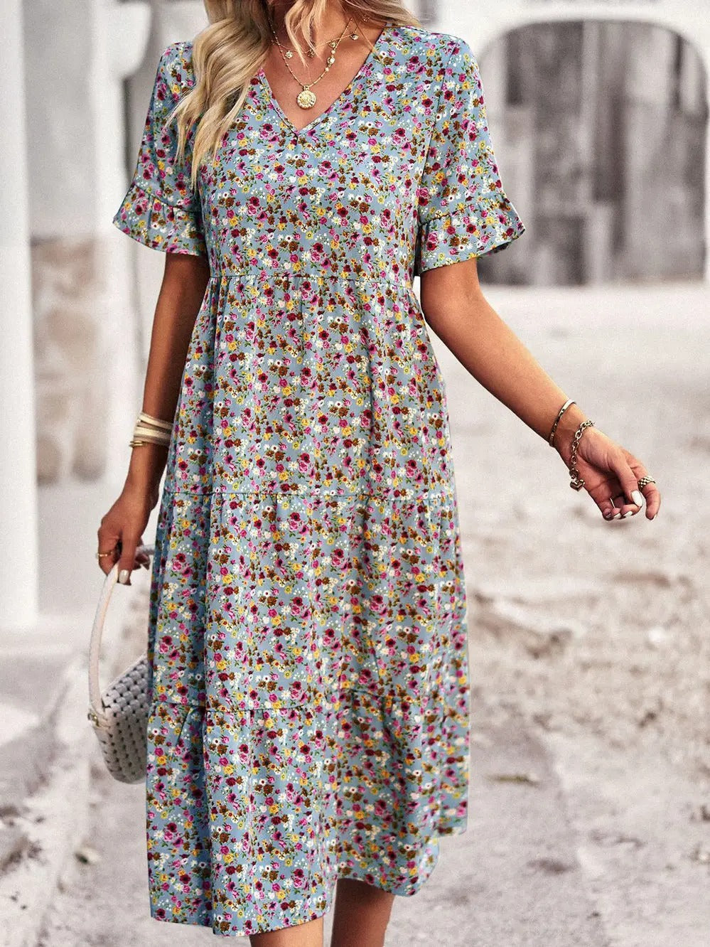Amparo Timeless and Stylish Summer Dress for Women Relaxed Modern Fit